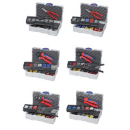 Knipex Комплекти за кримпване на кабелни накрайници/обувки/